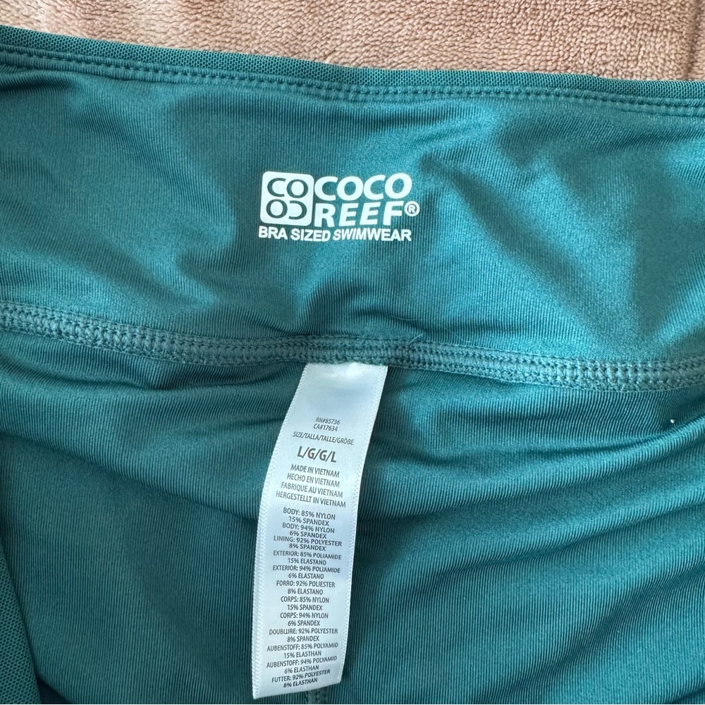 Coco Reef Turquoise Swim Skort - Picture 4 of 5